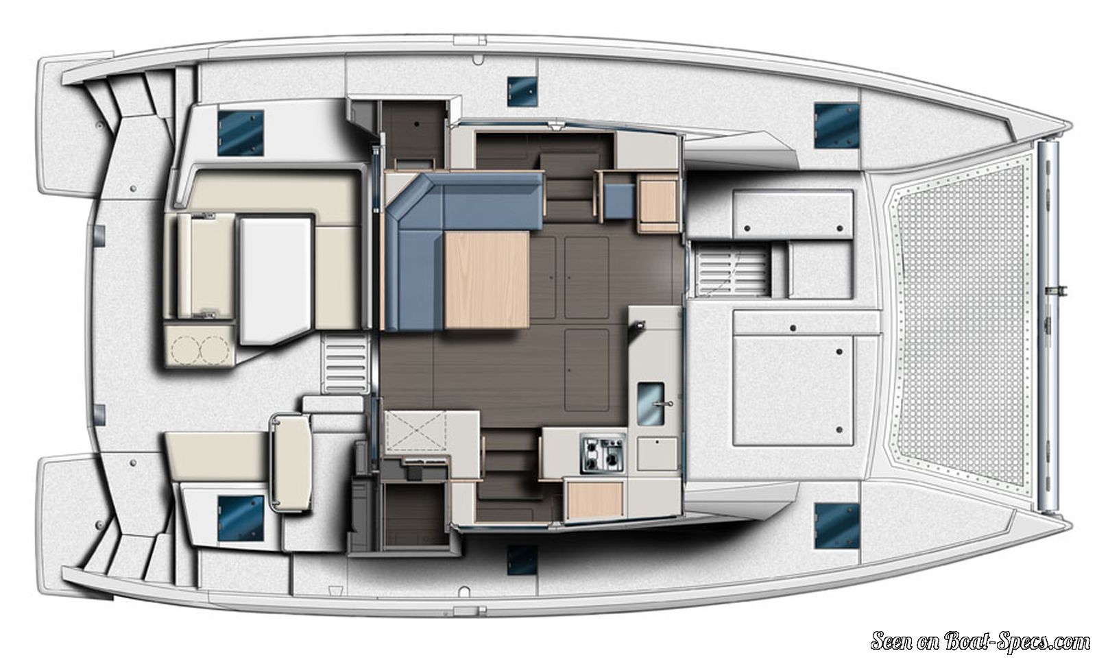 Leopard 40 layout - variant 2