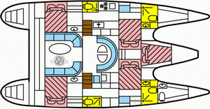 Privilege 435 layout plan